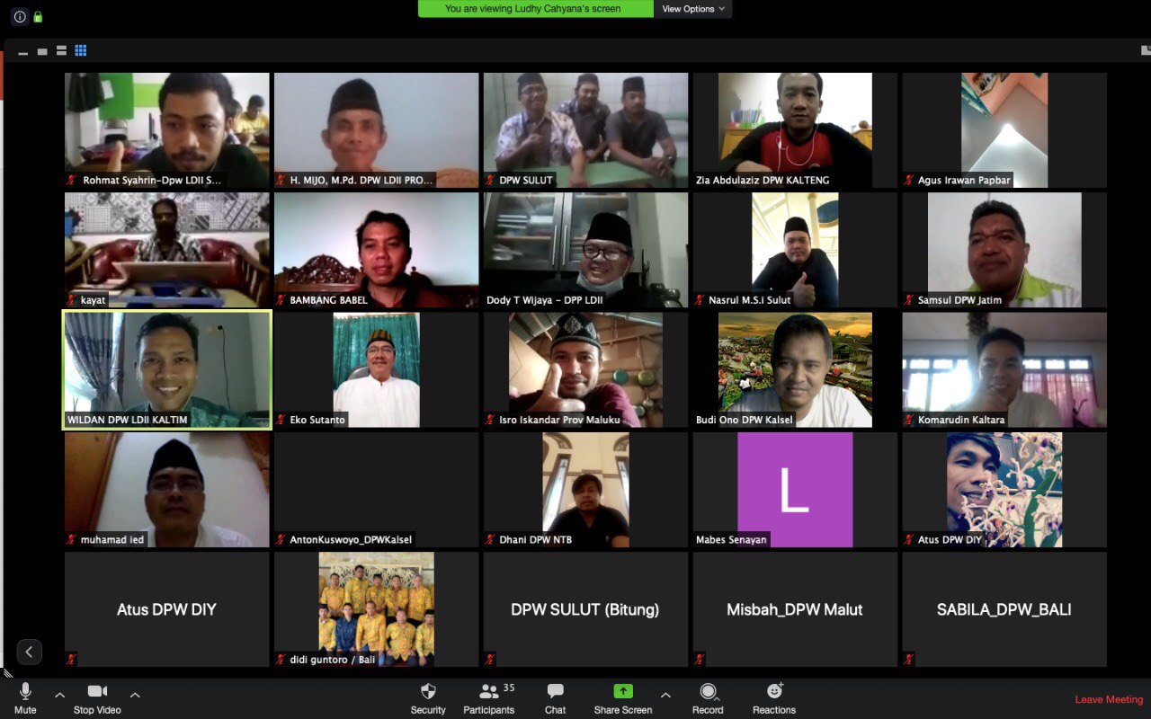DPP LDII Gelar Pelatihan Jurnalistik Daring