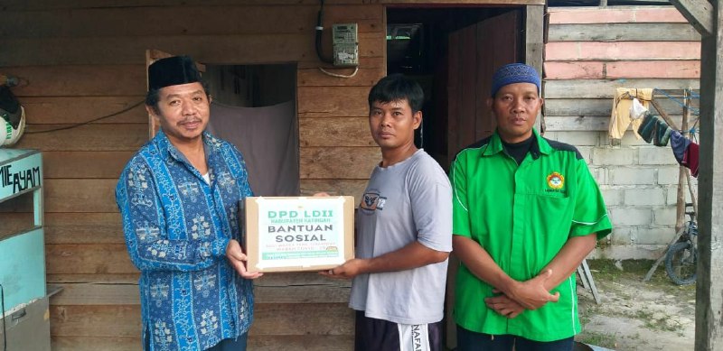 LDII Katingan Bantu Warga Terdampak Corona