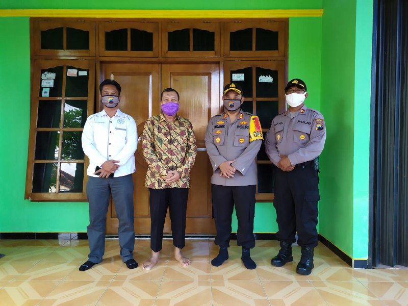 Kapolsek Karanganyar Silaturohim dengan Ketua LDII