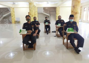 Pelantihan Tracer Covid-19 dan FGD kepada Senkom Mitra Polri