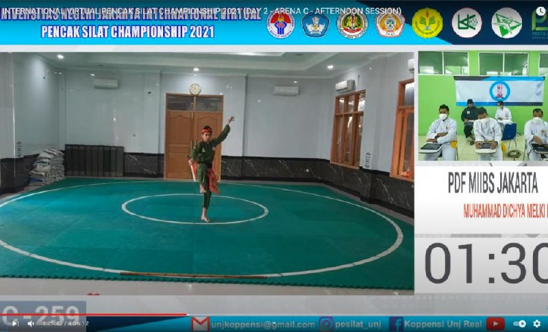 Dichya Melki, Siswa PDF MIIBS Jakarta Raih Medali Emas Kejuaraan Pencak Silat Tingkat Dunia