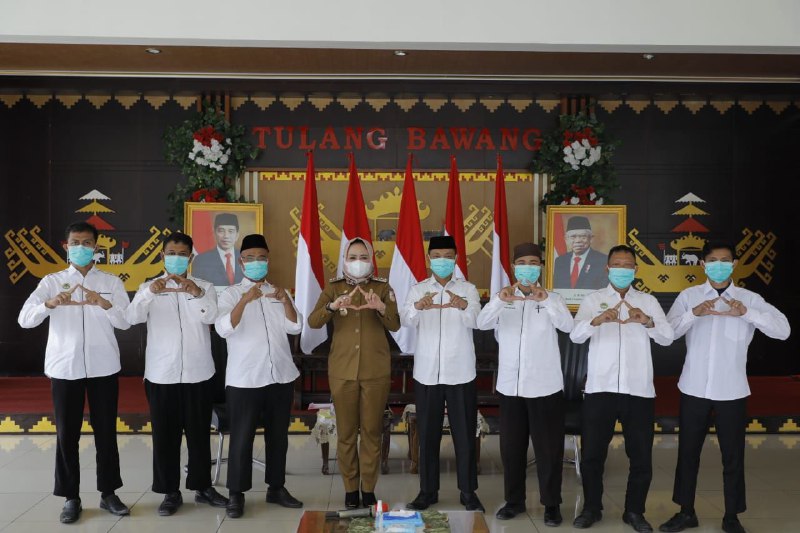 Audiensi dengan Bupati, LDII Tulang Bawang Siap Dukung Program Pemerintah