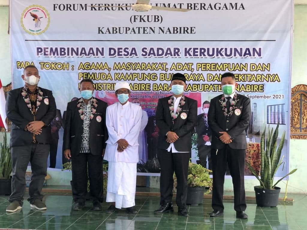FKUB Nabire Gelar Pembinaan Desa Sadar Kerukunan