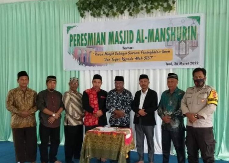 Untuk Meningkatkan Ibadah, Jelang Ramadan Masjid Al Manshurin Diresmikan