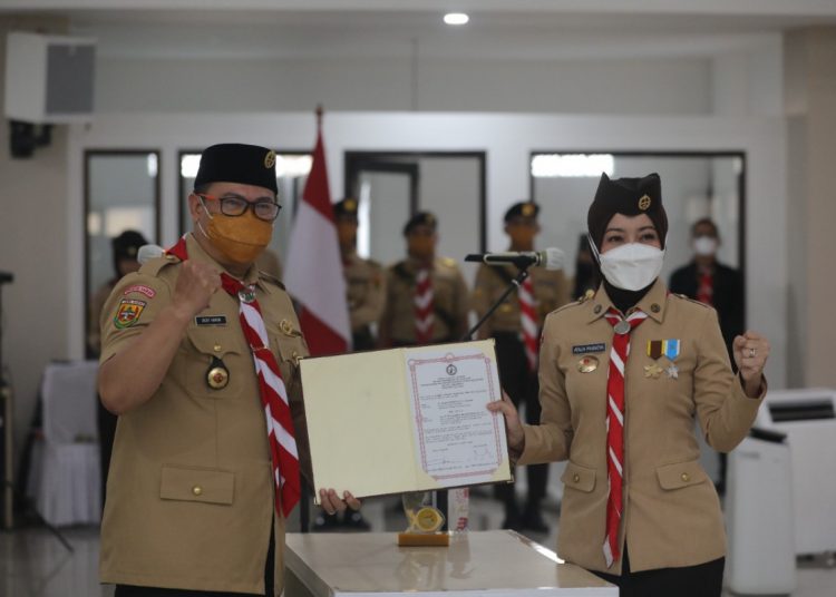 Lantik Sako SPN Jabar, Kak Atalia Ridwan Kamil Tekankan Pembinaan Karakter Anak Bangsa