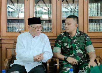 Komandan Yonif Mekanis 521 Silaturrahim ke Ponpes Wali Barokah