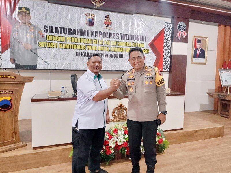 Kapolres Wonogiri Gandeng IPSI Untuk Menciptakan Kamtibmas Yang Kondusif