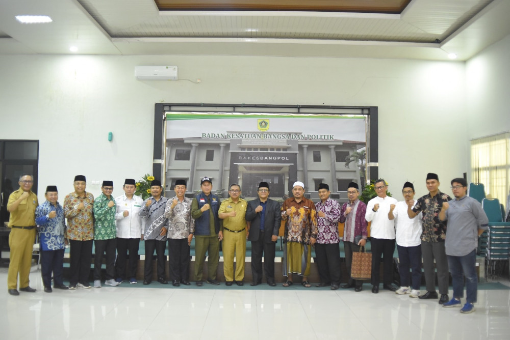 Kesbangpol Ajak Ormas Islam Bersama Menjaga Kerukunan dan Kekompakan di Kabupaten Bogor