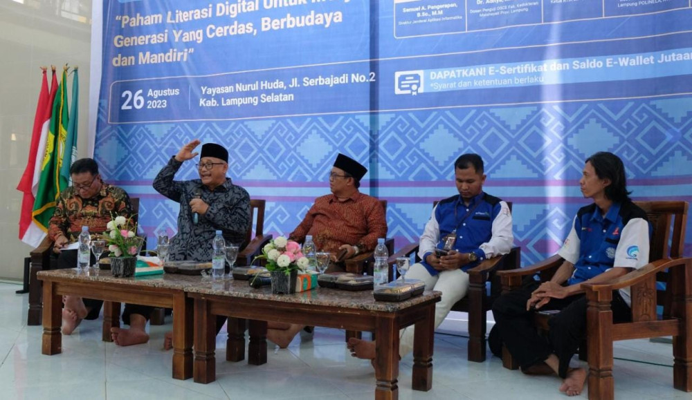 Bina Generasi Muda, Kominfo dan LDII Kerja Sama Gelar Literasi Digital