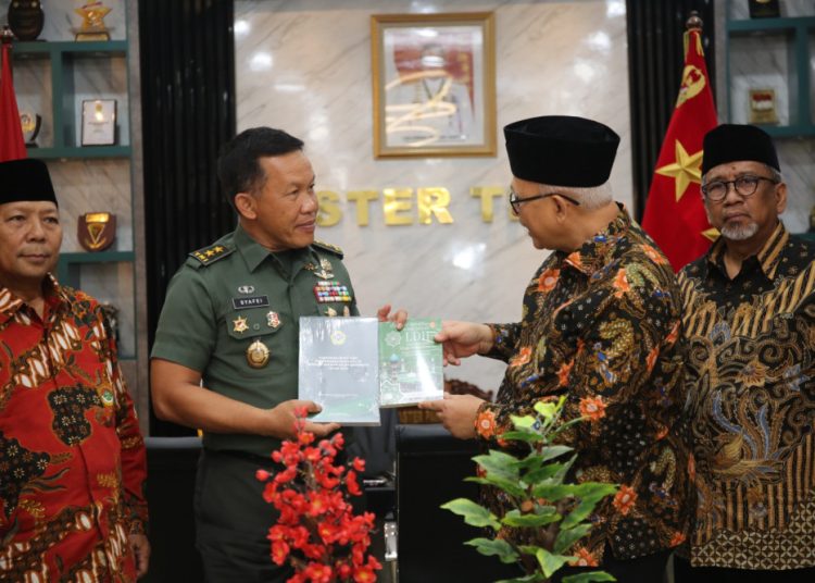 Saat Temui LDII, Aster Panglima TNI Tegaskan Jaga Stabilitas Negara Tanggung Jawab Bersama