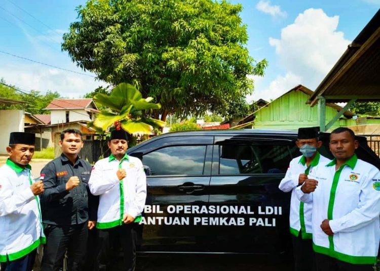 LDII Terima Hibah Kendaraan Operasional dari Pemkab Pali