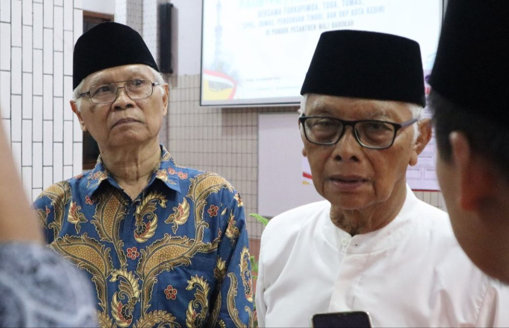 Kunjungi Ponpes Wali Barokah, Ketua Umum MUI Pusat Beri 3 Pesan Penting untuk FKUB Kota Kediri
