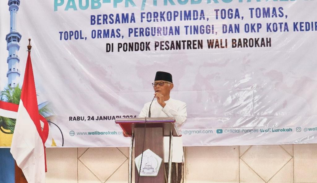 Kunjungi Ponpes Wali Barokah, Ketua Umum MUI Pusat Beri 3 Pesan Penting untuk FKUB Kota Kediri