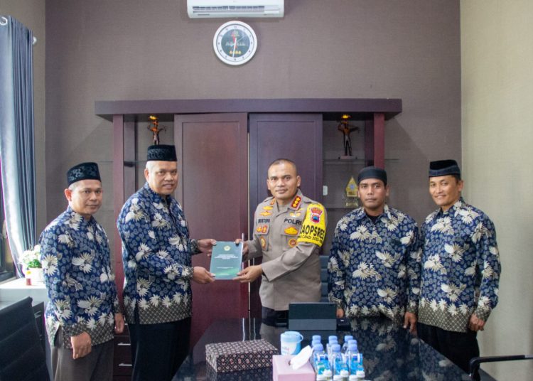 Dukung Kamtibmas, LDII Silaturahim dengan Polresta Magelang