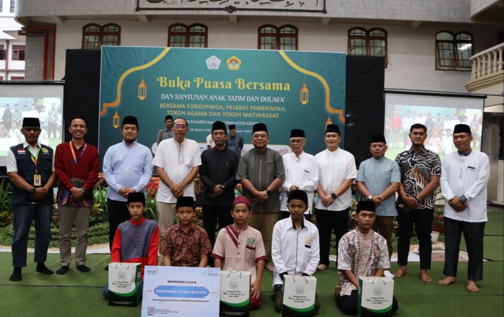 Hadiri Buka Bersama di Ponpes Wali Barokah, Pemkot Kediri Ajak Terus Lestarikan Toleransi Beragama