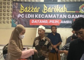 Bantu Masyarakat, LDII Gambir Gelar Bazar Baju Gratis Jelang Idul Fitri