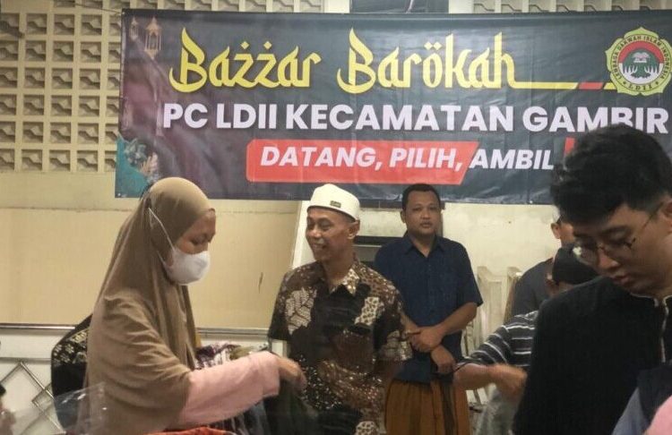 Bantu Masyarakat, LDII Gambir Gelar Bazar Baju Gratis Jelang Idul Fitri