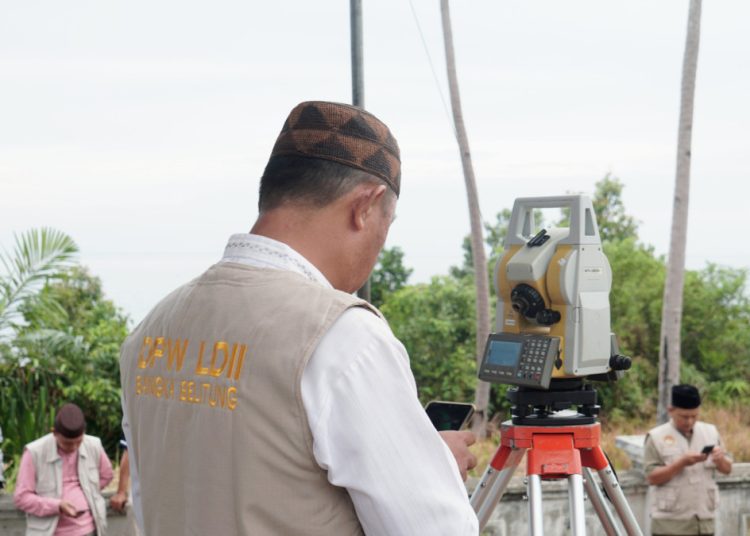 DPW LDII Bangka Belitung Berpatisipasi Amati Hilal Bersama Kemenag