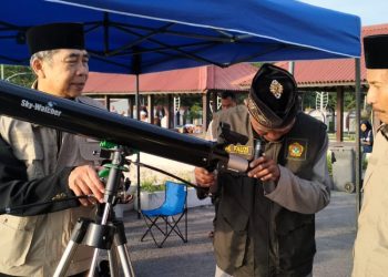 LDII Gabung dengan Pemprov NTB Pantau Hilal di Pantai Loang Balog