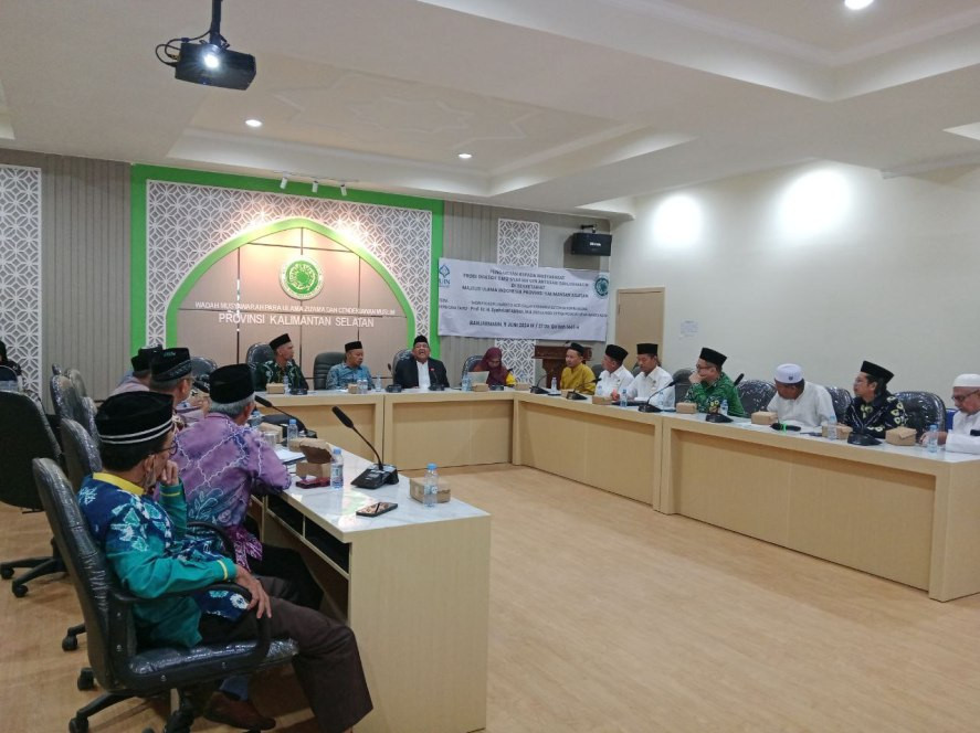 LDII Kalsel Hadiri Diskusi ‘Taqnin Hukum Jinayat’ di Kantor MUI Kalsel