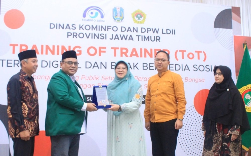 Diskominfo dan LDII Jatim Ajak Generasi Muda Bijak Bermedia Sosial