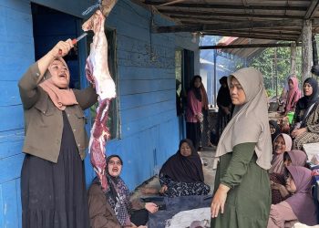 Begini Antusias Para Ibu Majelis Taklim LDII Saat Idul Adha