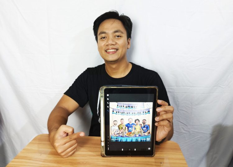 Seniman Muda LDII Ini Karyanya Dilirik Manchester United Hingga Real Madrid