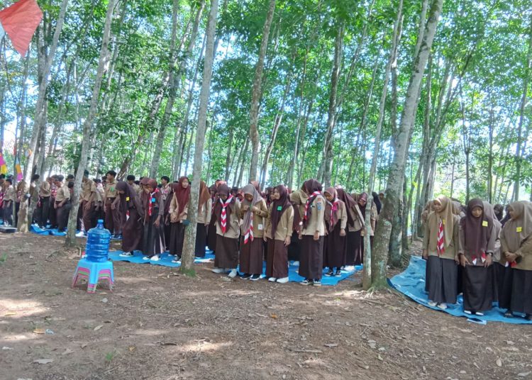 Ratusan Peserta Ikuti Temu Penggalang dan Penegak Sako SPN Lampung Timur