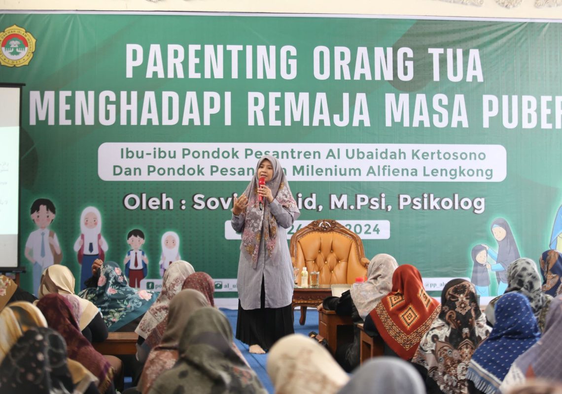 Ponpes Al Ubaidah Gelar Parenting Skill Agar Orangtua Pahami Anak Puber
