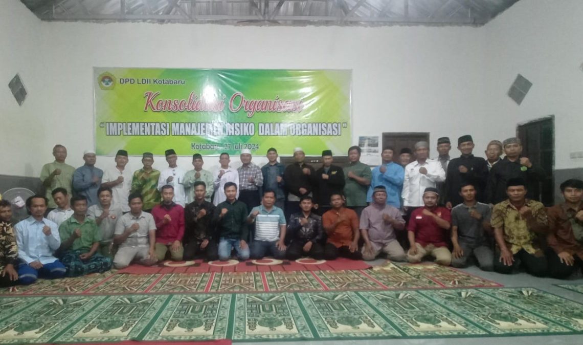 LDII Kotabaru Gelar Konsolidasi Organisasi Bagi Pengurus PC dan PAC