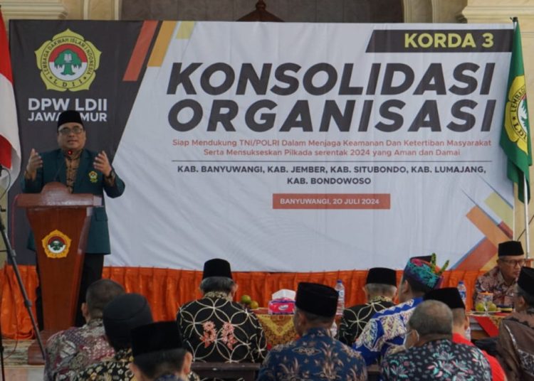LDII Jawa Timur Helat Konsolidasi untuk Dukung Pilkada Aman dan Damai
