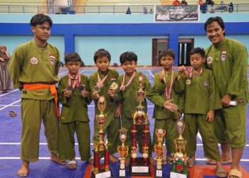 Persinas ASAD Kutim Juara Umum Kejuaraan Pencak Silat Dispora Kutim Cup 2024