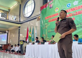 Santri Ponpes Nurul Huda Peroleh Materi Tangkal Judi Online dari Kejati Lampung