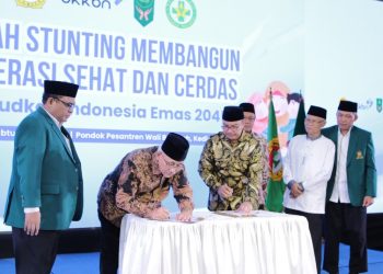 Tingkatkan Kualitas SDM, BKKBN dan DPP LDII Tandatangi MoU Cegah Stunting