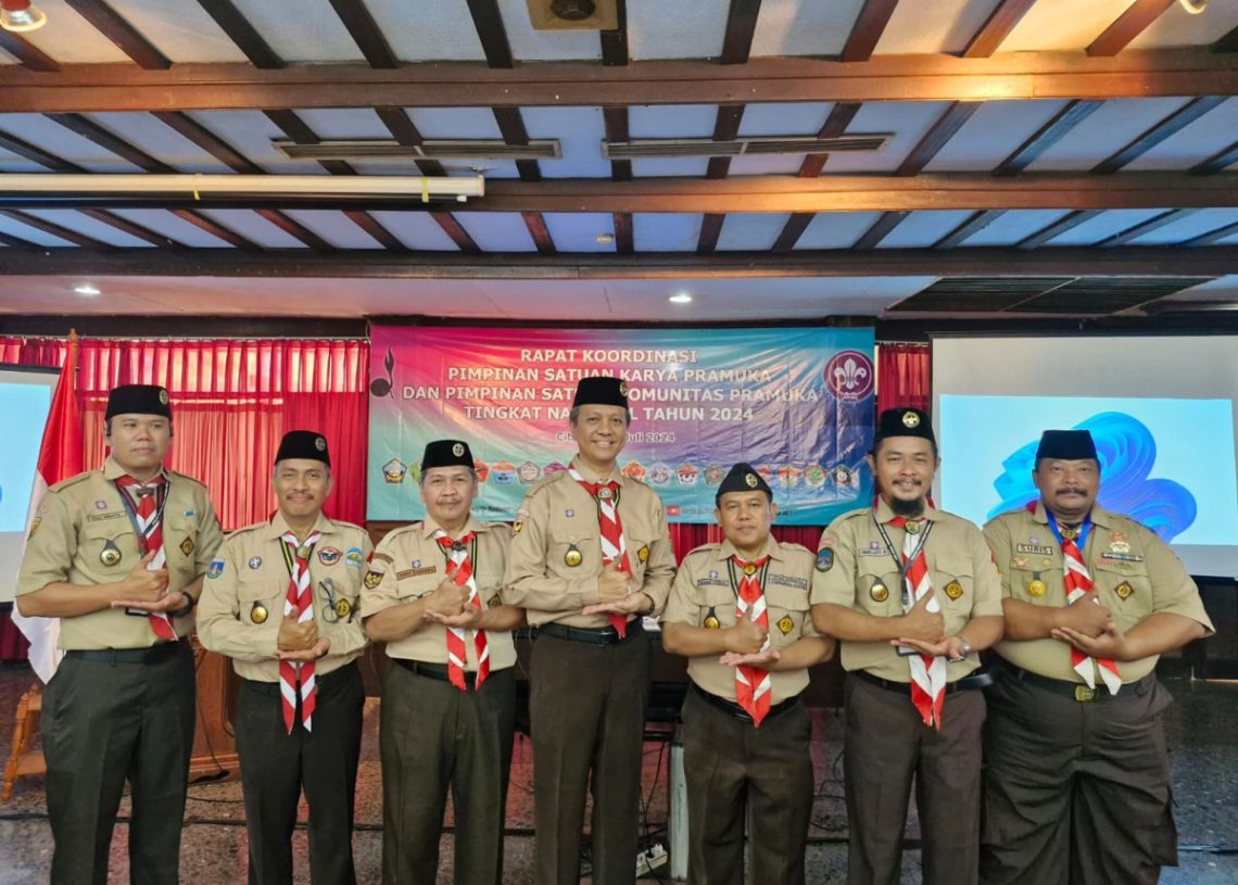 Sako SPN Apresiasi Rakor Pimpinan Satuan Karya dan Sako Pramuka Nasional 2024