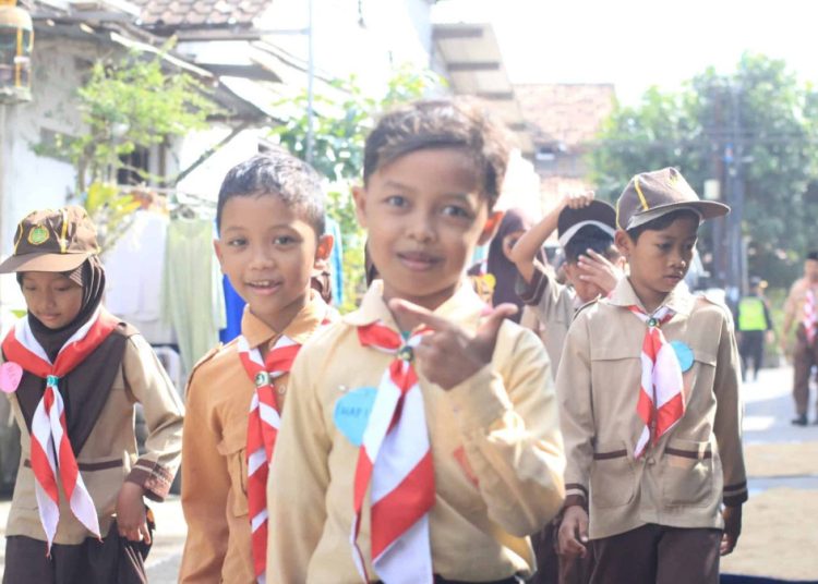 Pesta Siaga Pramuka SPN Bantul Tingkatkan Ketakwaan dan Kemandirian Anak