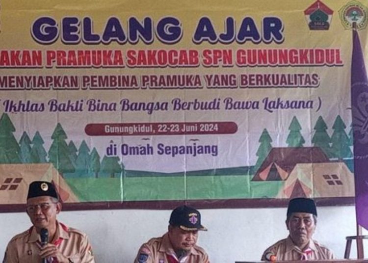 Sako SPN Gunungkidul Tingkatan Kualitas Kepramukaan melalui Pembekalan Pembina