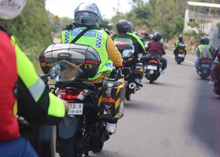 Dukung Keselamatan Lalu Lintas, Pemuda LDII Ikuti Safety Riding dari Senkom Yogyakarta