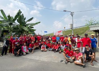 LDII dan Lurah Kunciran Indah Helat Kerja Bakti dan Hijaukan Lingkungan