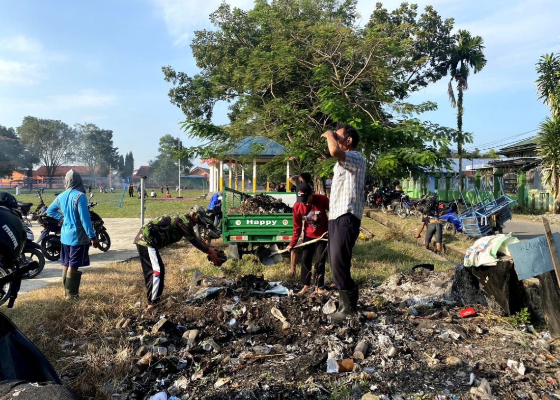 LDII Lamasi Helat Kerja Bakti Lingkungan Sambut HUT ke-79 RI