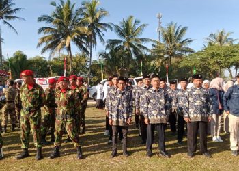 LDII Magelang Rayakan HUT RI dengan Upacara Bendera dan Kerja Bakti