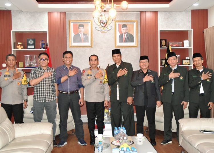 Jelang Muswil, DPW LDII Sulsel Silaturahim dengan Kapolda
