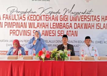 Sambut HUT RI ke-79, LDII dan FKG Unhas Gelar Bakti Sosial Perawatan Gigi