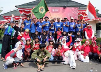 Sambut HUT RI Ke-79, Warga LDII Gunung Putri Ramaikan Karnaval Kemerdekaan