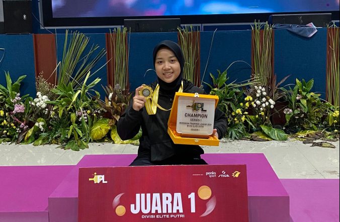 Warga LDII Cilacap Raih Perunggu Cabang Tenis Meja Tunggal Putri PON XXI Aceh-Sumut 2024