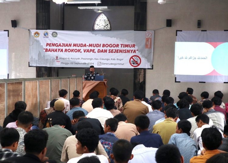 Peduli Kesehatan Remaja, LDII Cileungsi Gelar Penyuluhan Bahaya Rokok dan Vape