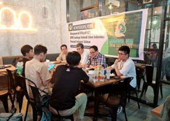 Jelang Muswil, LDII Sulsel Gelar Konferensi Pers