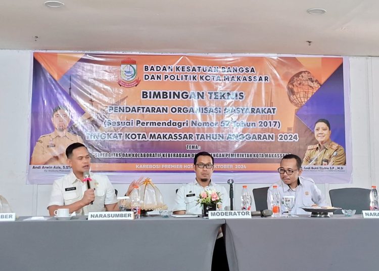 DPD LDII Makassar Hadiri Bimtek Pendaftaran Ormas yang Dihelat Bakesbangpol