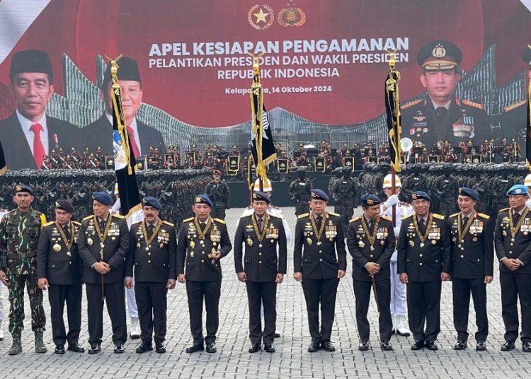 LDII Hadiri Gelar Apel Kesiapan Pengamanan Pengambilan Sumpah Presiden dan Wakil Presiden