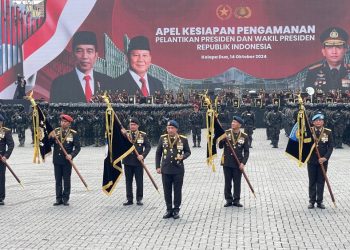 LDII Hadiri Gelar Apel Kesiapan Pengamanan Pengambilan Sumpah Presiden dan Wakil Presiden